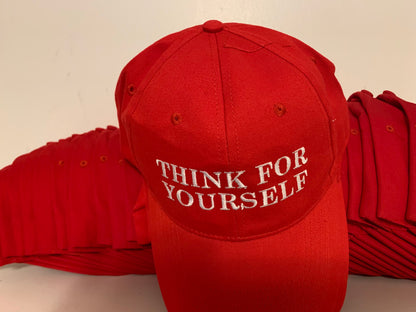 THINK FOR YOURSELF BASEBALL HATS