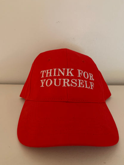 THINK FOR YOURSELF BASEBALL HATS