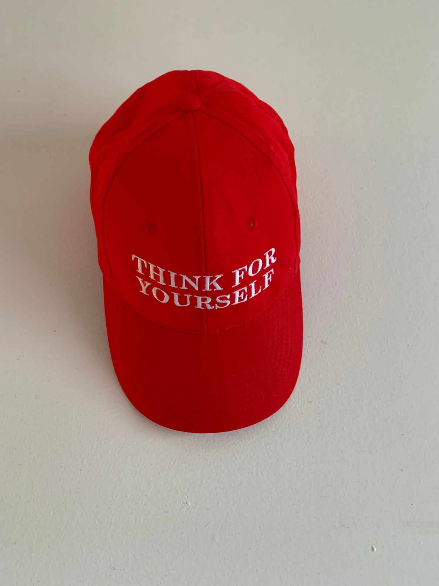 THINK FOR YOURSELF BASEBALL HATS